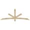 Ekena Millwork Alberta Rough Sawn Timber Gable Bracket, Douglas Fir, 84"W x 31"H x 4"D x 4"F, 9/12 Pitch GBW084X31X0404ALB00RDF - alternate 1